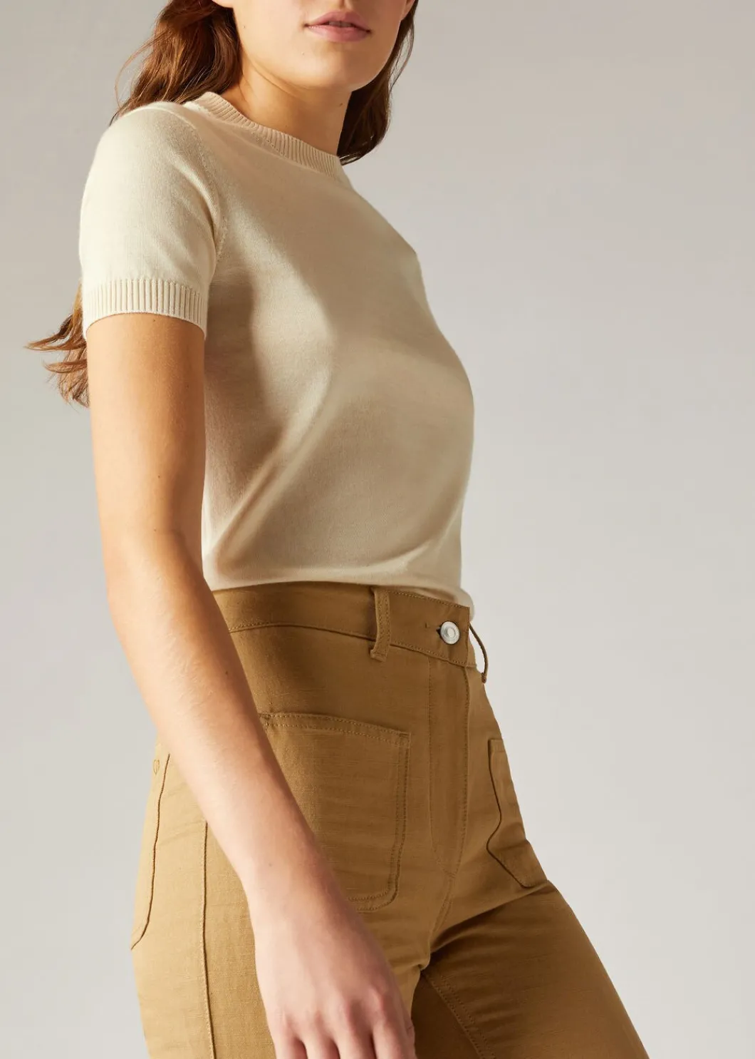 Shop Val D'Orcia Crew Neck Woman Top And T-Shirts