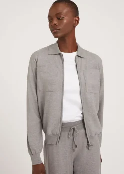Fashion Valsesia Bomber Jacket Woman Knitwear