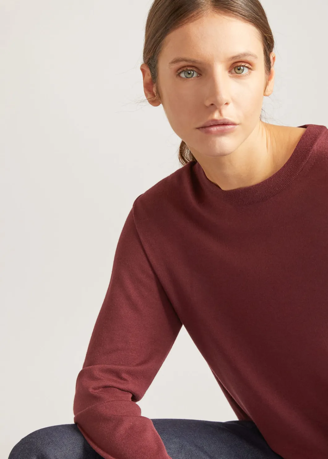 Sale Vicuna 19 Roundneck Sweater Woman Knitwear