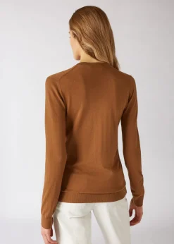 Best Vicuna 19 V-Neck Sweater Woman Knitwear