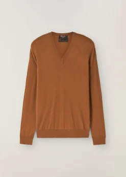 Best Vicuna 19 V-Neck Sweater Woman Knitwear