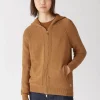 Fashion Vicuna Bomber Woman Knitwear