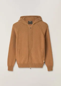 Fashion Vicuna Bomber Woman Knitwear