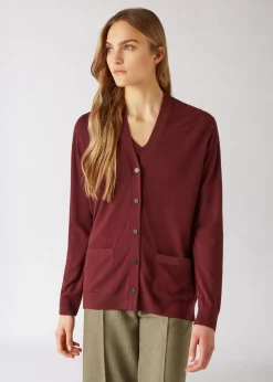 Shop Vicuna Cardigan Woman Knitwear