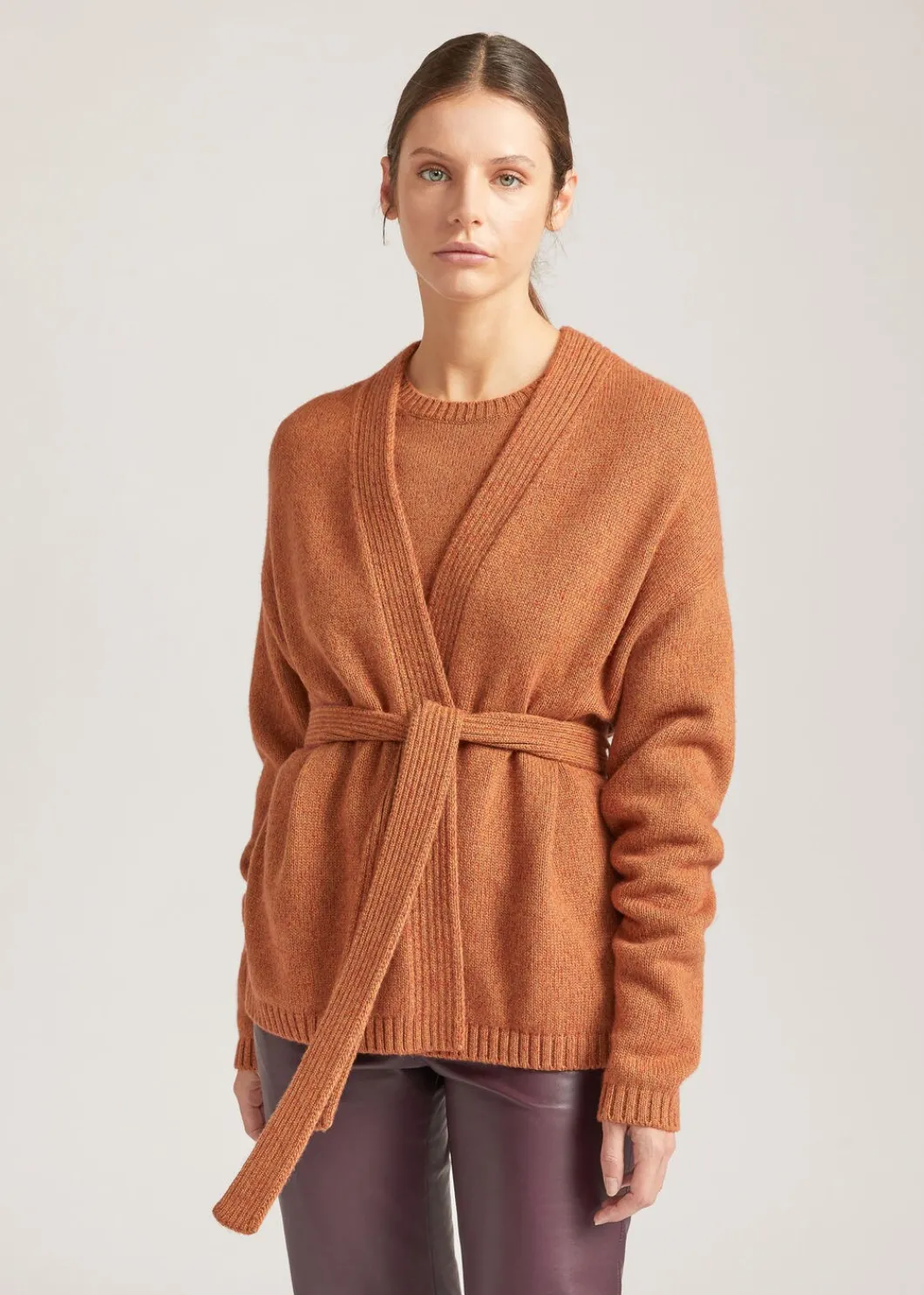 Cheap Vicuna Cardigan Woman Knitwear