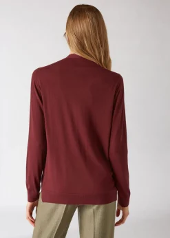 Shop Vicuna Cardigan Woman Knitwear
