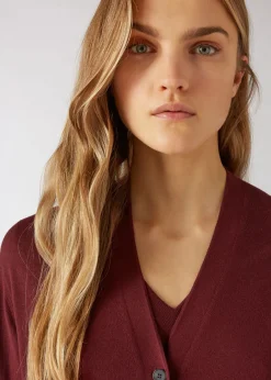 Shop Vicuna Cardigan Woman Knitwear