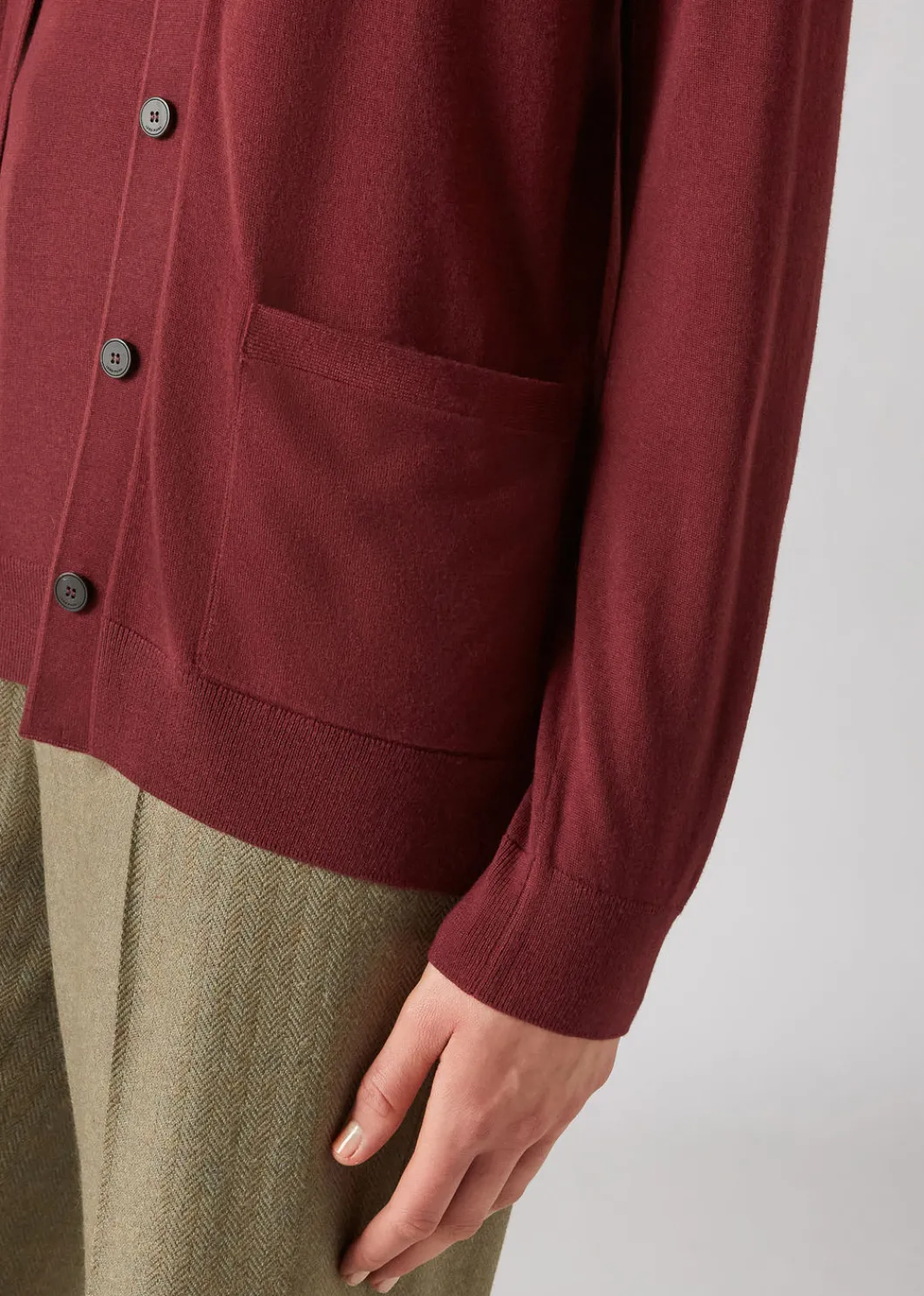 Shop Vicuna Cardigan Woman Knitwear
