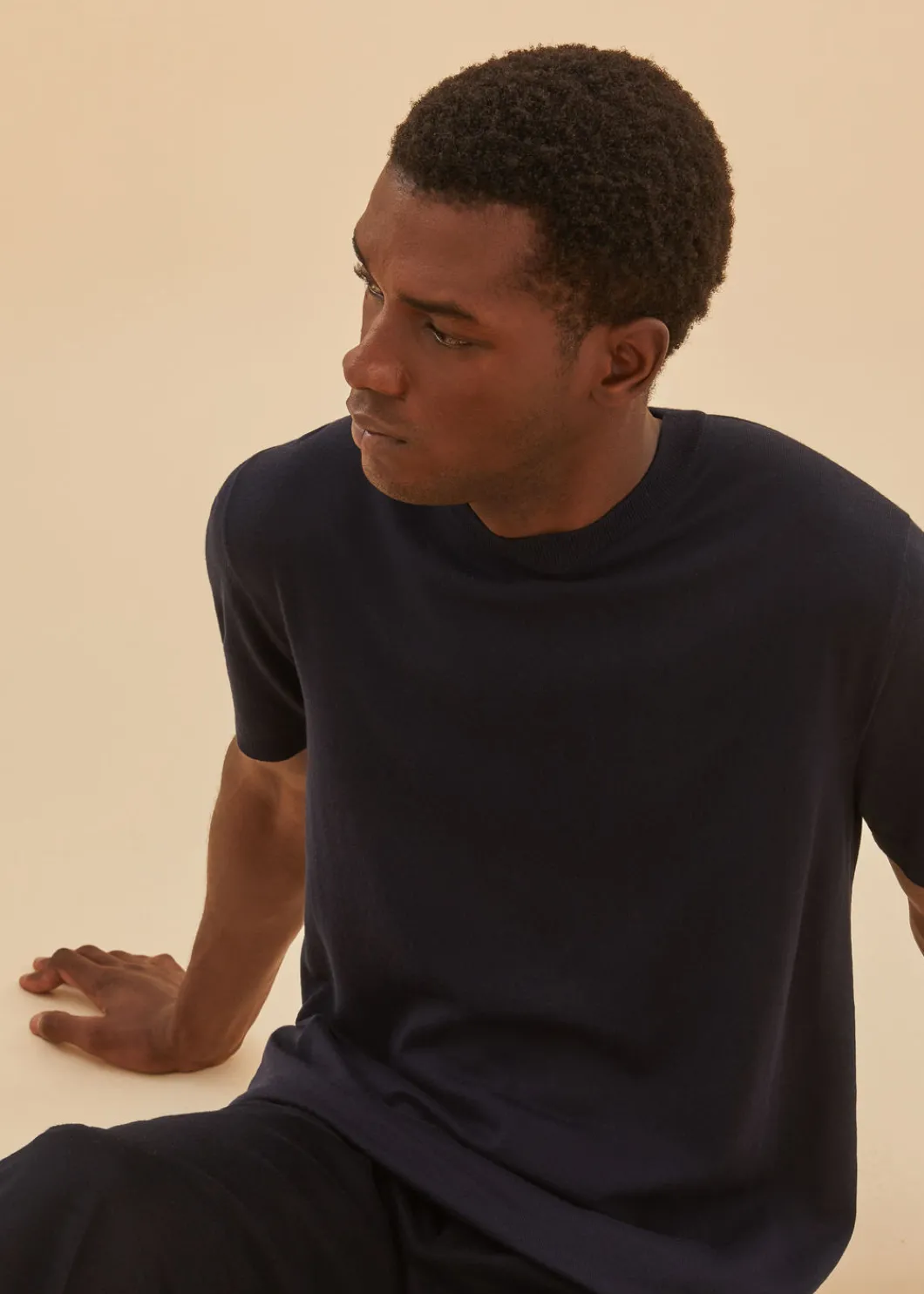 Store Vicuna Crew Neck Man Knitwear
