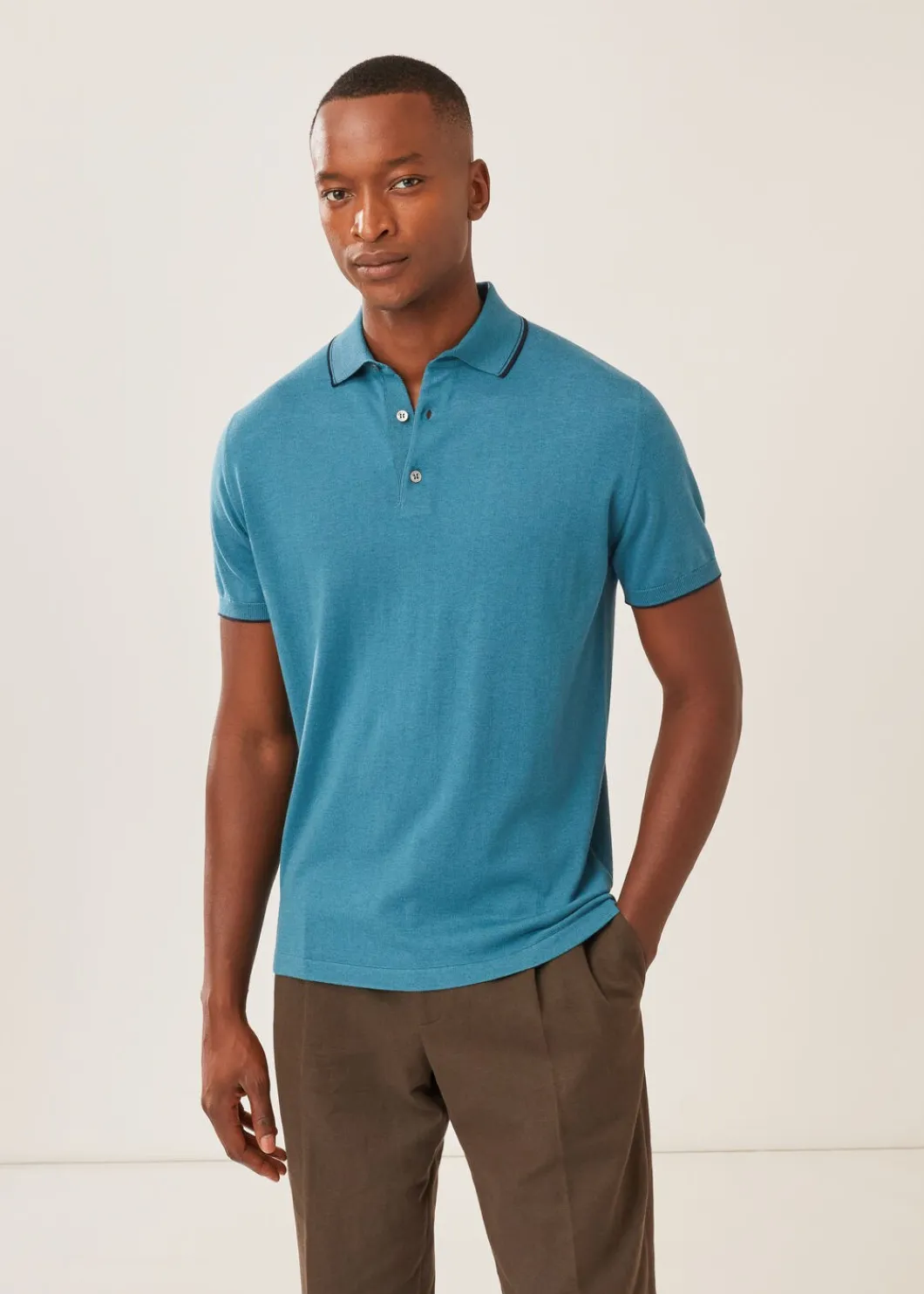 Cheap Vicuna Polo Shirt Man Knitwear