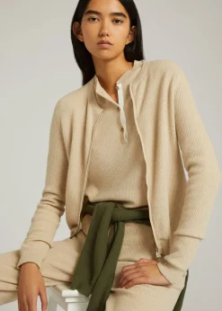 Clearance Vinci Bomber Jacket Woman Knitwear