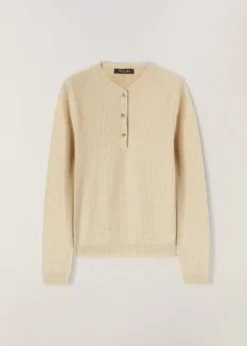 Fashion Vinci Henley Jumper Woman Knitwear